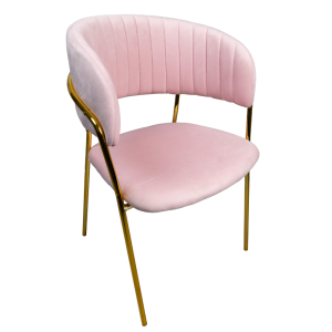 Scaun pentru salon - Pink & Gold MZT-Y-11