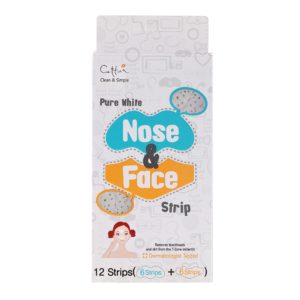 Benzi exfoliante anti puncte negre pentru zona nasului si zona T - Cettua