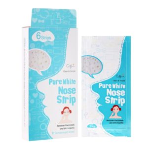 Benzi exfoliante anti puncte negre pentru zona nasulu - Cettua 6 buc.