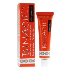 Vopsea pentru sprancene si gene Binacil - Maro Deschis 15ml