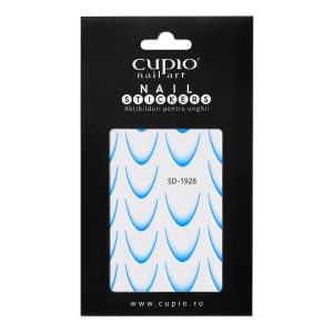 Abtibild pentru unghii Cupio French - Blue