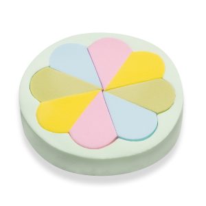 Bureti cosmetici inimioare set 8