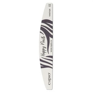Pila pentru unghii Cupio 100/150 Happy Nails - Zebra