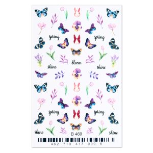 Tatuaj 3D unghii B469