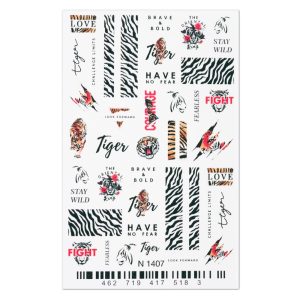 Tatuaj 2D unghii N1407