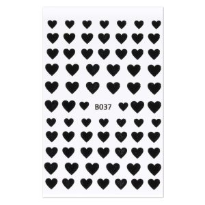 Abtibild unghii Love B037 Black