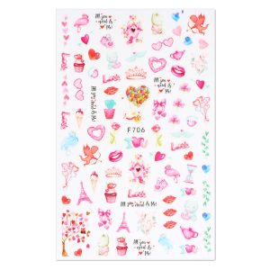 Abtibild unghii Love F706