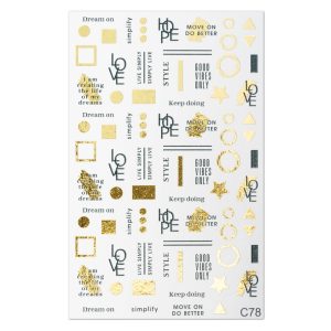 Tatuaj 2D unghii C78