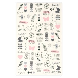 Tatuaj 2D unghii C79