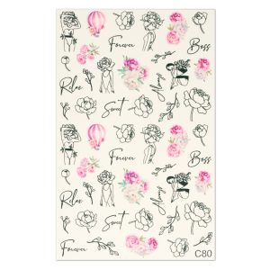 Tatuaj 2D unghii C80