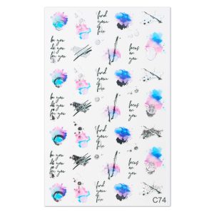 Tatuaj 2D unghii C74