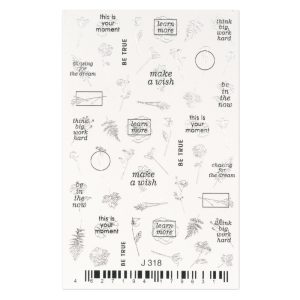 Tatuaj 2D unghii J318