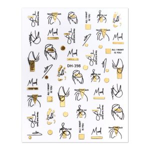 Abtibild pentru unghii DH-398