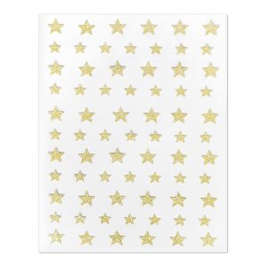 Abtibild pentru unghii Shiny Gold #2