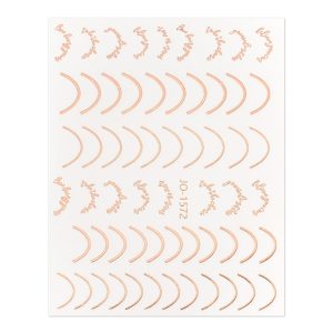 Abtibild pentru unghii Rose Gold 1572