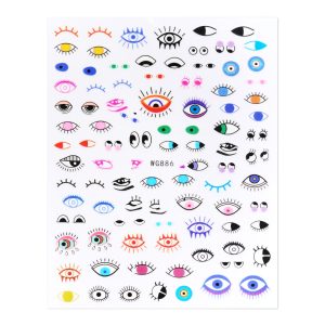 Abtibild pentru unghii WG886