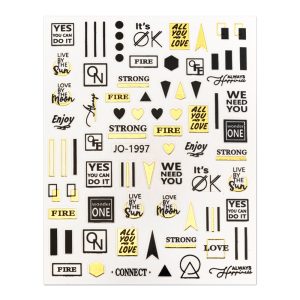 Abtibild pentru unghii JO-1997