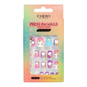 Set unghii false pentru copii Cupio Kids TEEN - Magic in Colors