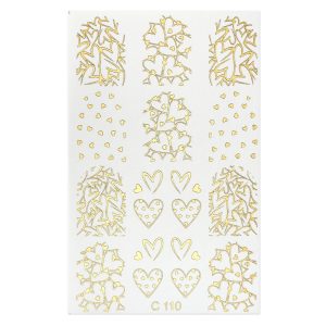 Tatuaj pentru unghii Cupio Heart Of Gold