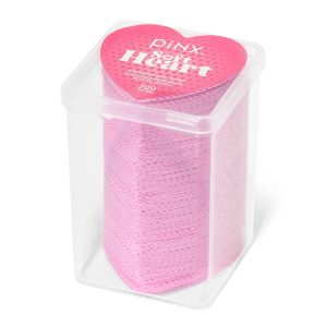 Servetele perforate pentru unghii pinx. - Soft Heart 250