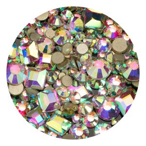 Cristale unghii Mix Box Crystal AB