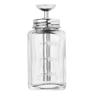 Recipient din sticla cu pompita 180ml