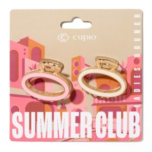 Set 2 agrafe pentru par Cupio Summer Club - Ladies Brunch