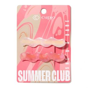 Set 2 clame pentru par Cupio Summer Club - She's a Babe
