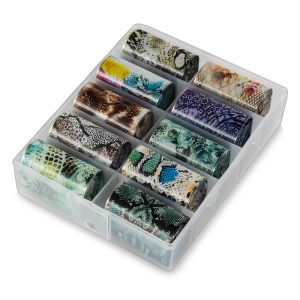 Folii de transfer set 10 Reptile Prints