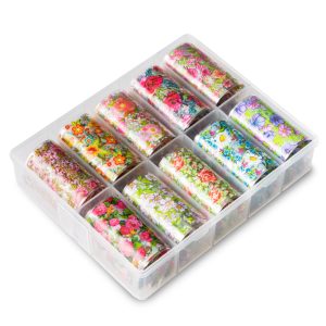 Folie de transfer set 10 Romantic Flower