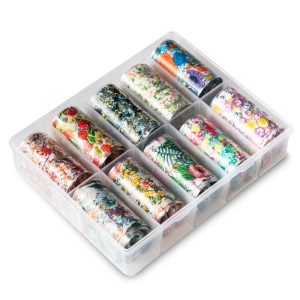 Folie de transfer set 10 Spanish Flowers