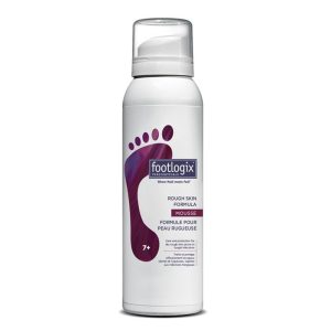 Spuma pentru calcaie uscate cu clotrimazol si uree - Footlogix 125ml
