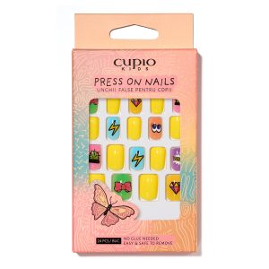 Set unghii false pentru copii Cupio Kids - Color Art