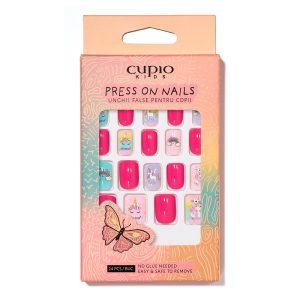 Set unghii false pentru copii Cupio Kids - Unicorn Dream