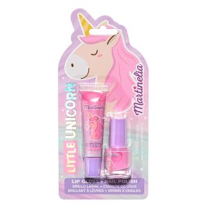 Luciu de buze si oja pentru copii Little Unicorn