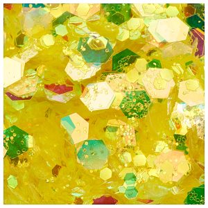 Paiete holo hexa yellow