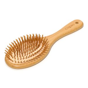 Perie ovala din lemn pentru par Cupio Top Hair