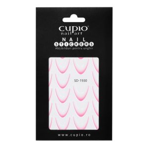Abtibild pentru unghii Cupio French - Pink