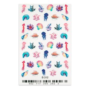 Abtibild 3D pentru unghii B312