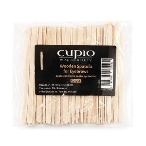 Spatule de lemn pentru sprancene set 50