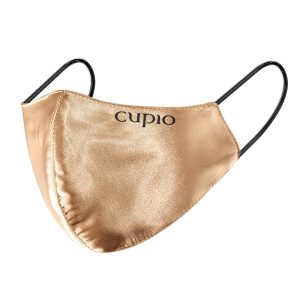 Masca Cupio din satin-Auriu