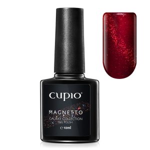Oja semipermanenta Cupio Magnetto Galaxy Collection - Solar Flare Scarlet 10ml