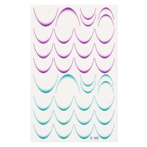 Tatuaj pentru unghii Cupio French - Combo 2