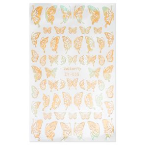 Abtibild unghii ZY035 Gold