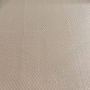 Dantela Ivory cu Model Geometric, cu Perle si Paiete