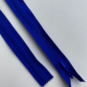 Fermoar Ascuns Premium Albastru Royal - 70 cm Lungime