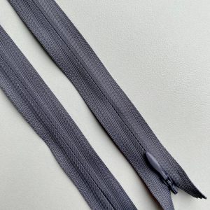 Fermoar Ascuns Premium Gri Inchis - 70 cm Lungime