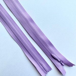 Fermoar Ascuns Premium Lavanda Deschis - 70 cm Lungime