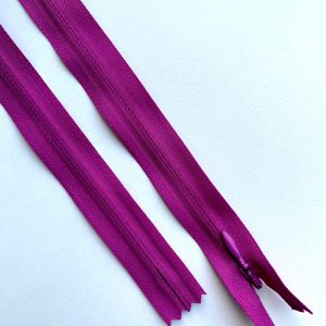 Fermoar Ascuns Premium Magenta Inchis - 70 cm Lungime