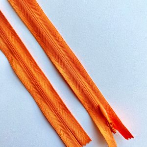 Fermoar Ascuns Premium Portocaliu - 70 cm Lungime